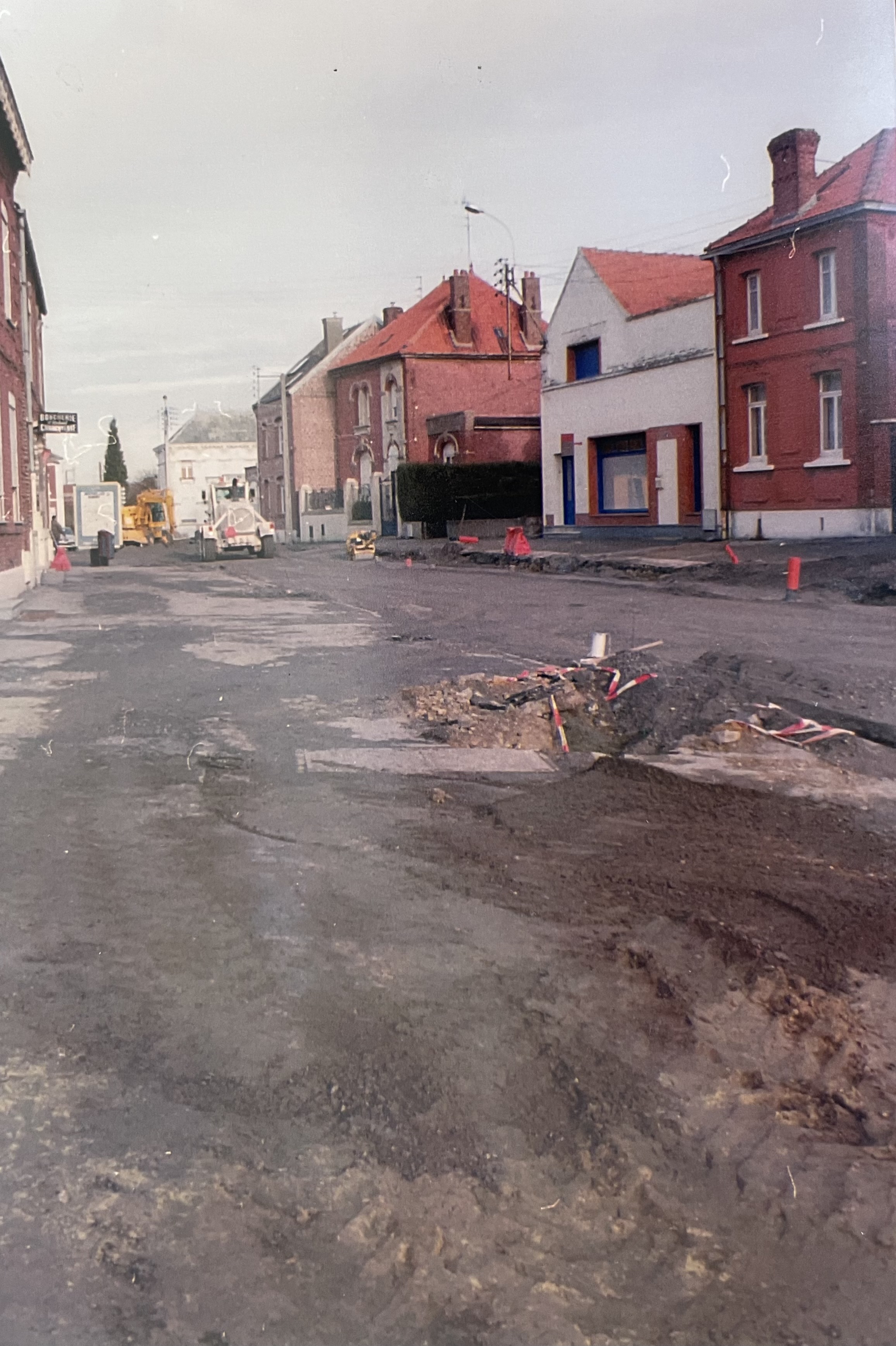 Travaux de la place