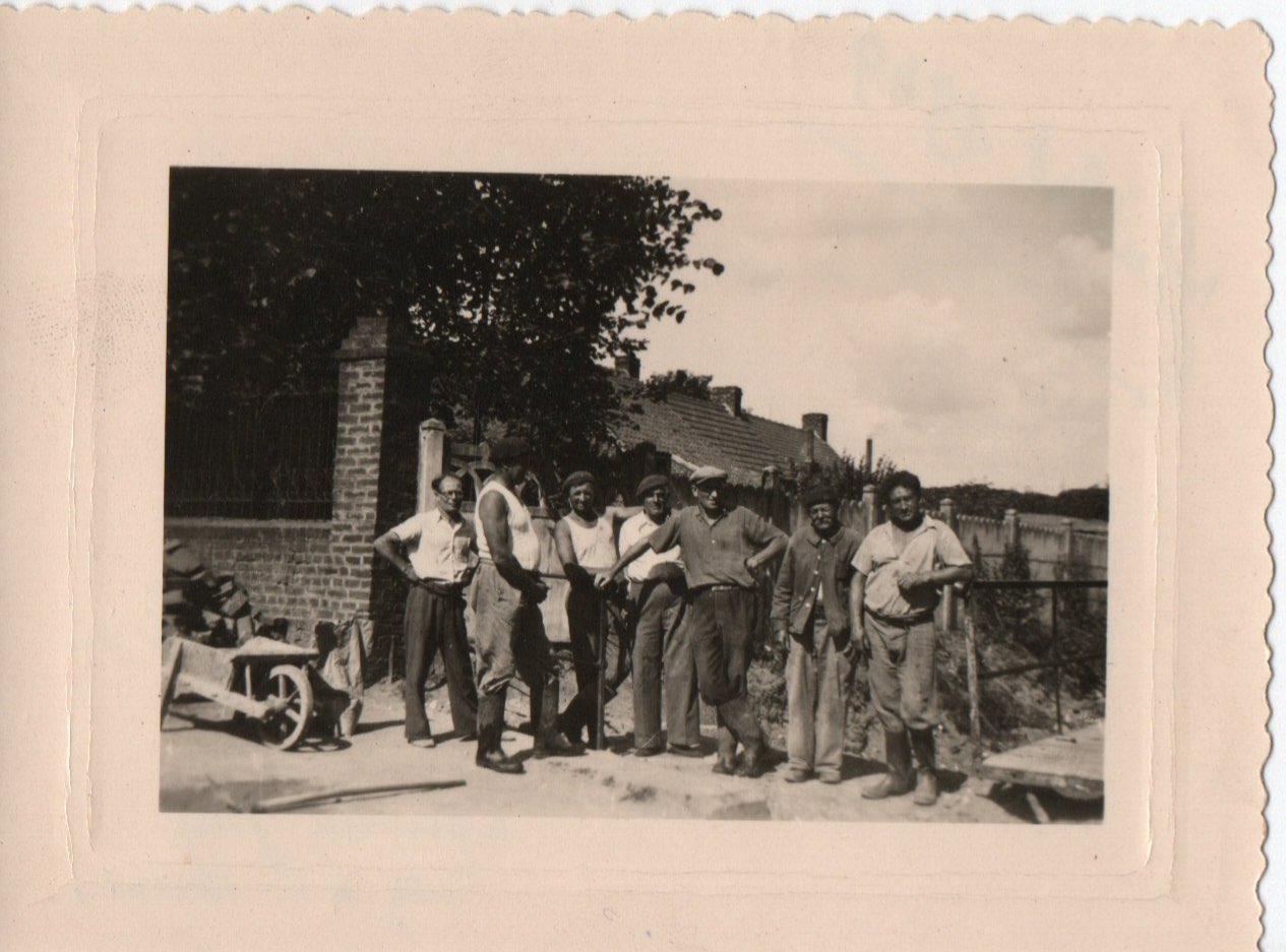 Construction de l'acqueduc