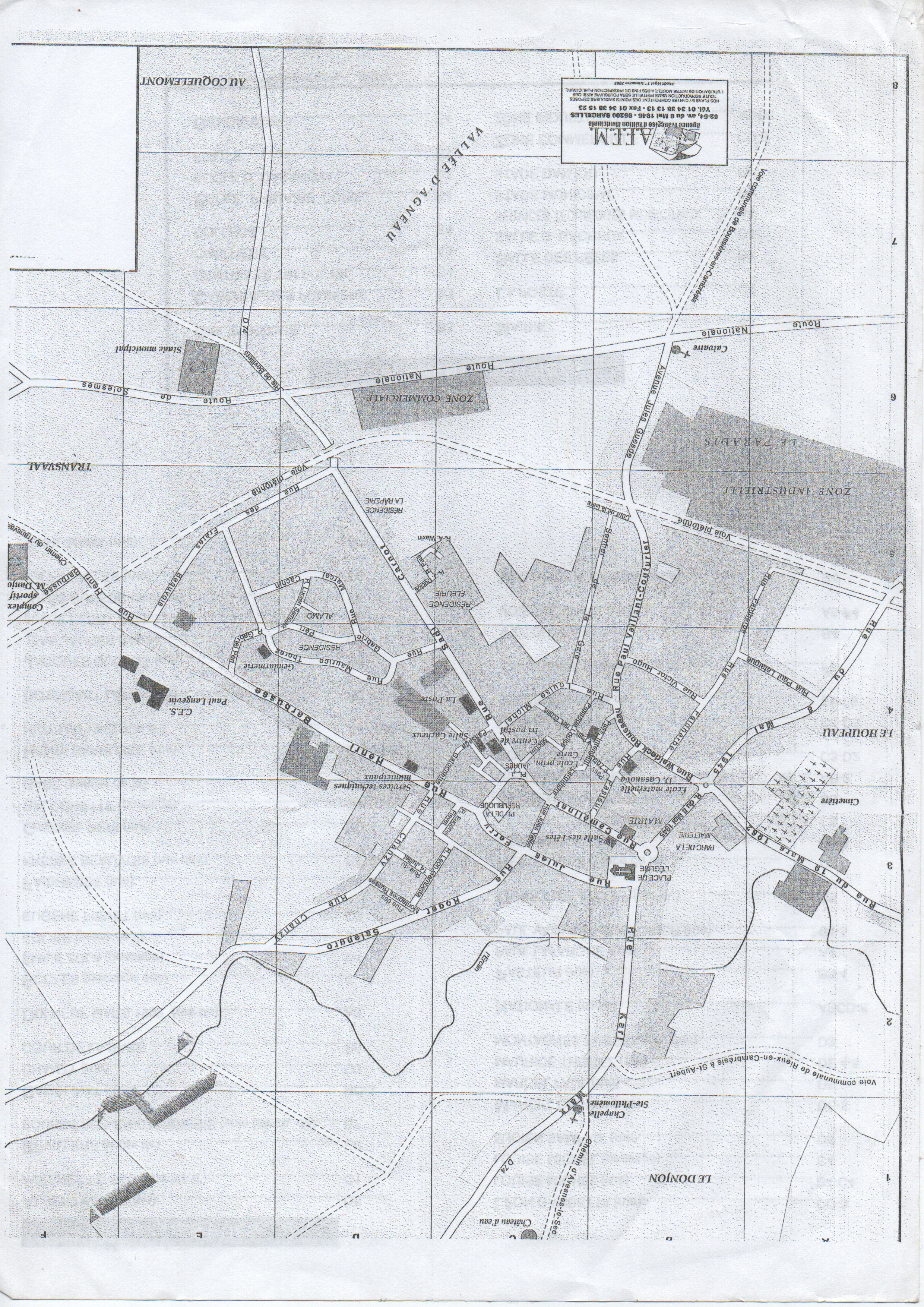 Vue panoramique et plans (2)