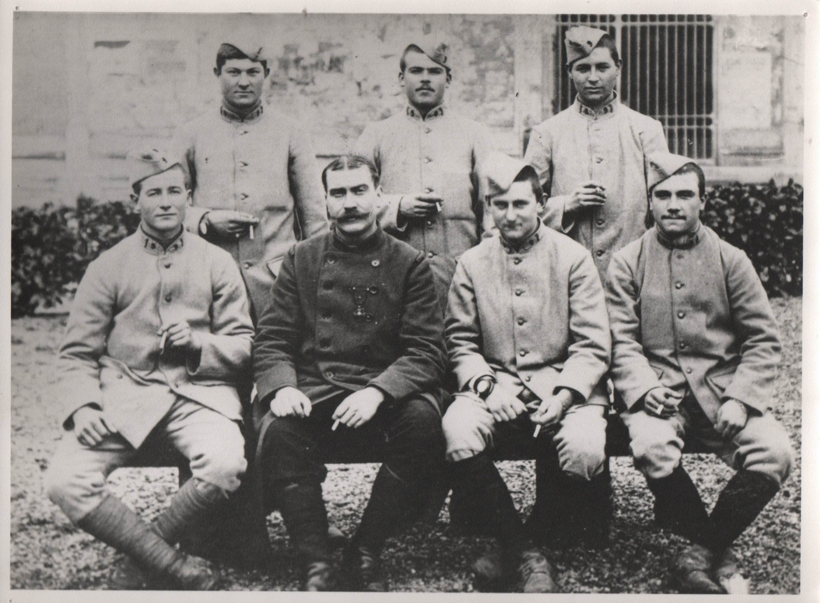 Groupe de soldats
