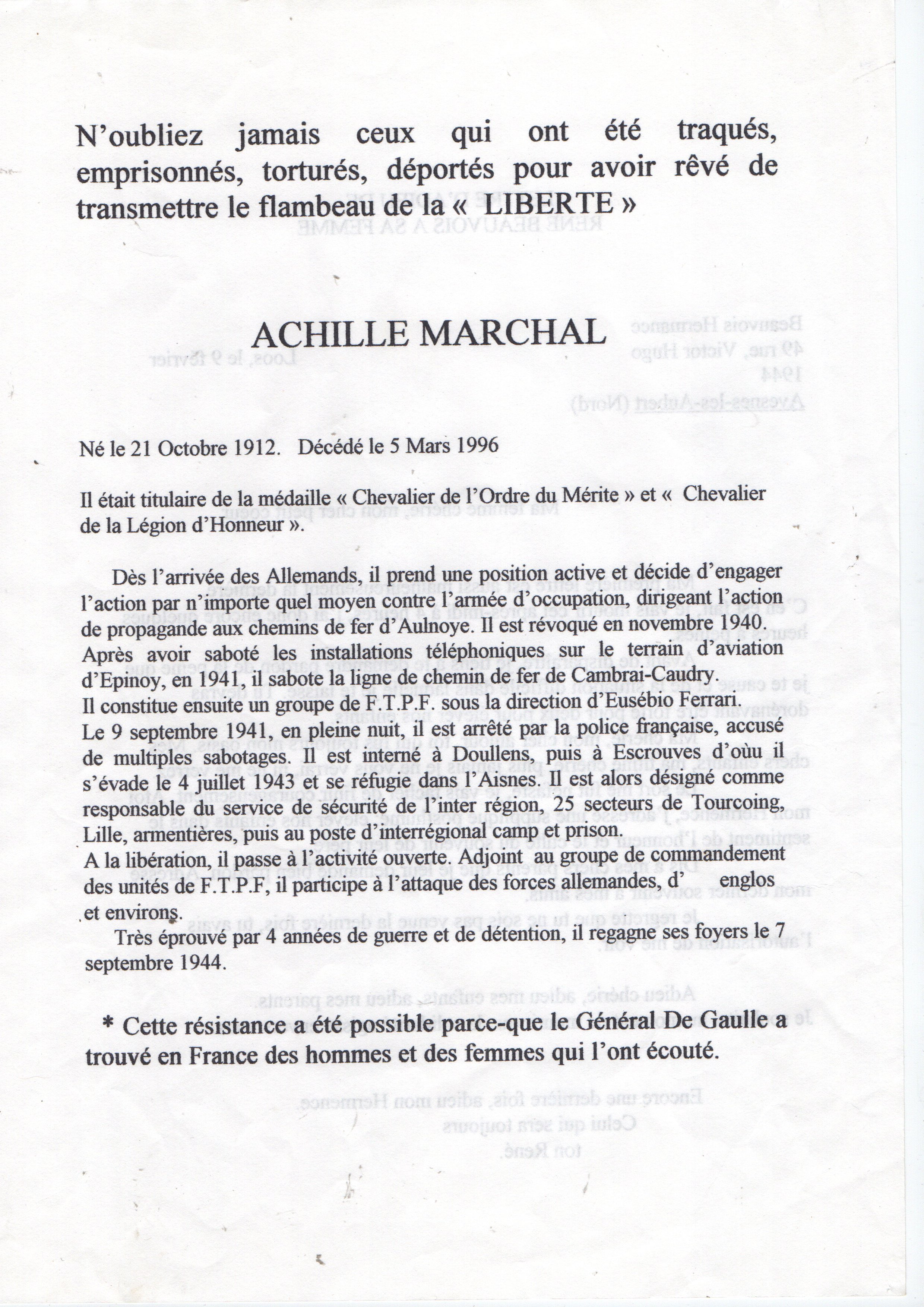 Achille Marchal