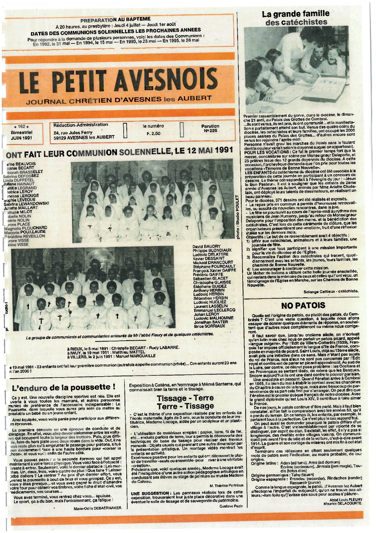 Le Petit Avesnois n°226