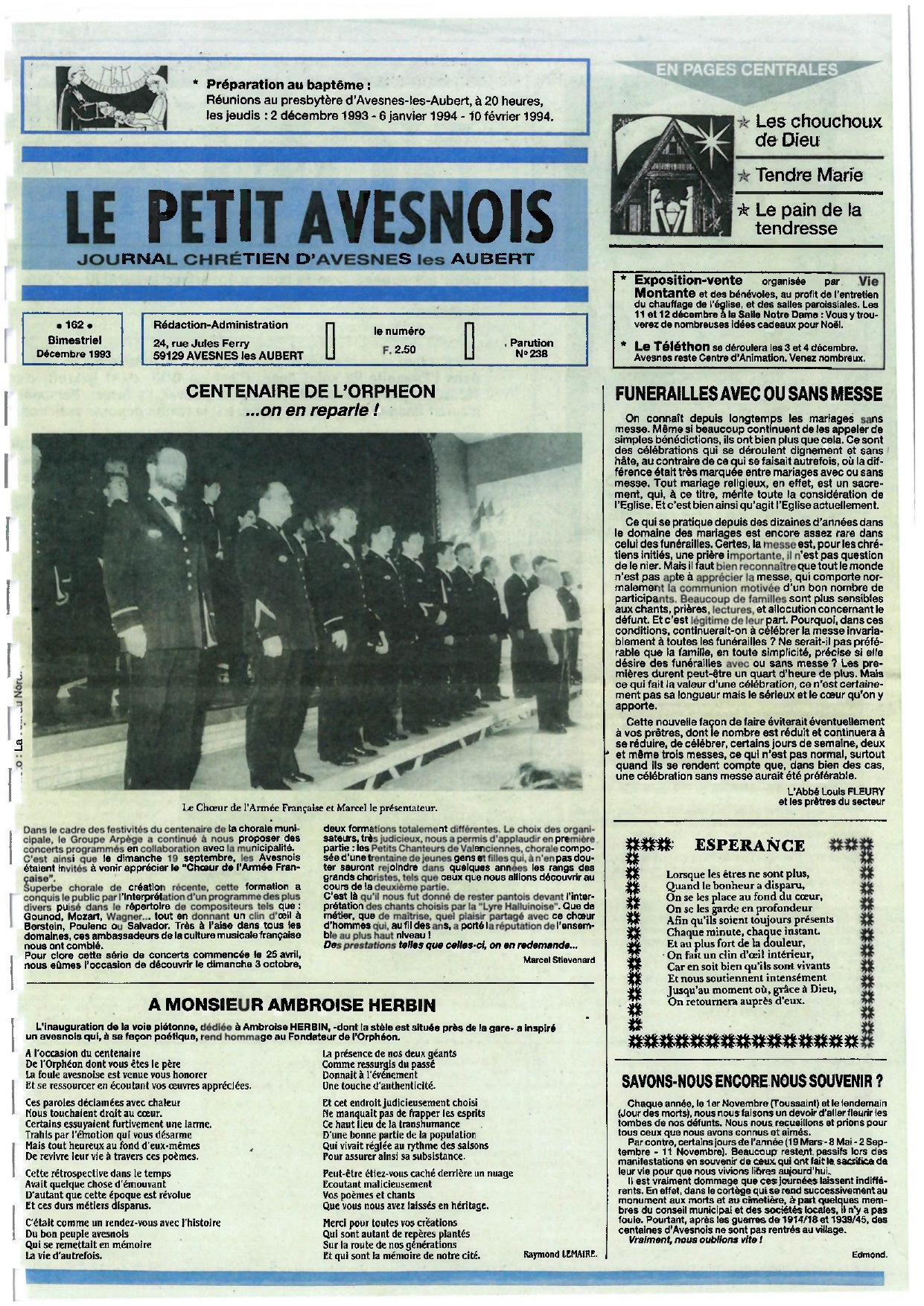 Le Petit Avesnois n°238