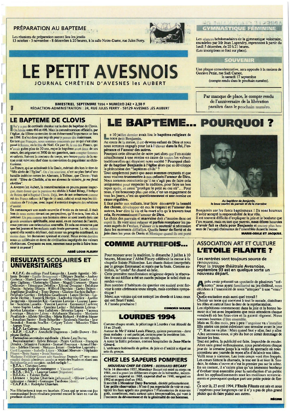 Le Petit Avesnois n°242