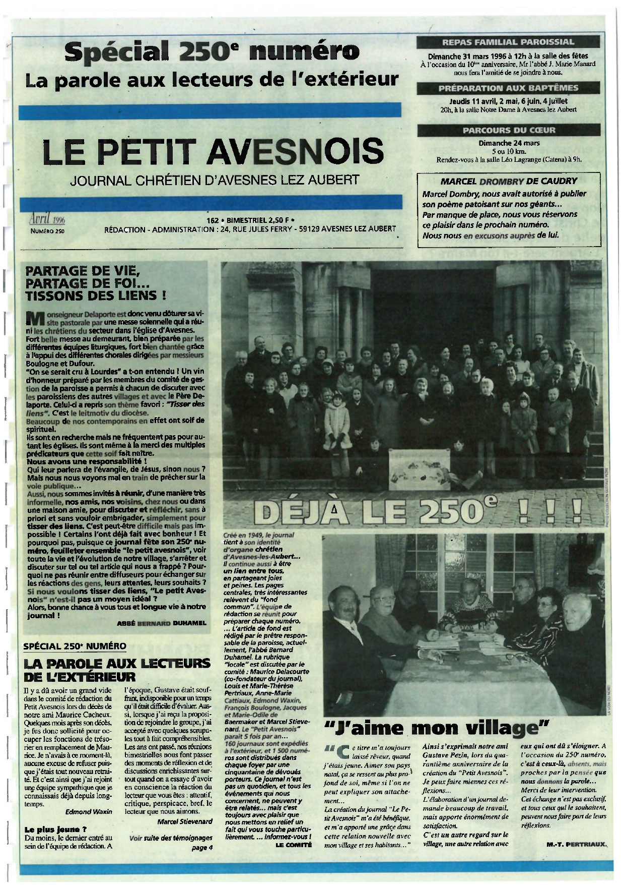 Le Petit Avesnois n°250