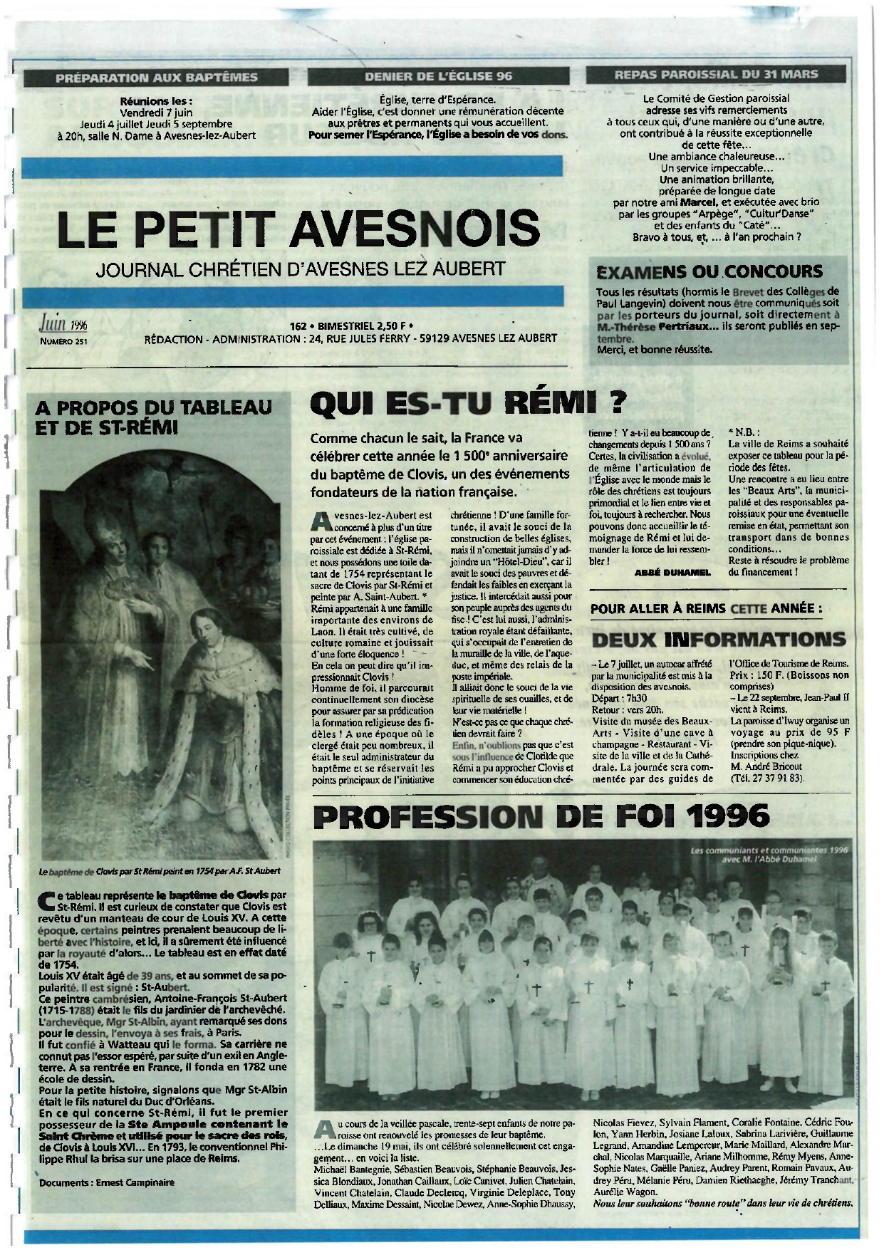 Le Petit Avesnois n°251