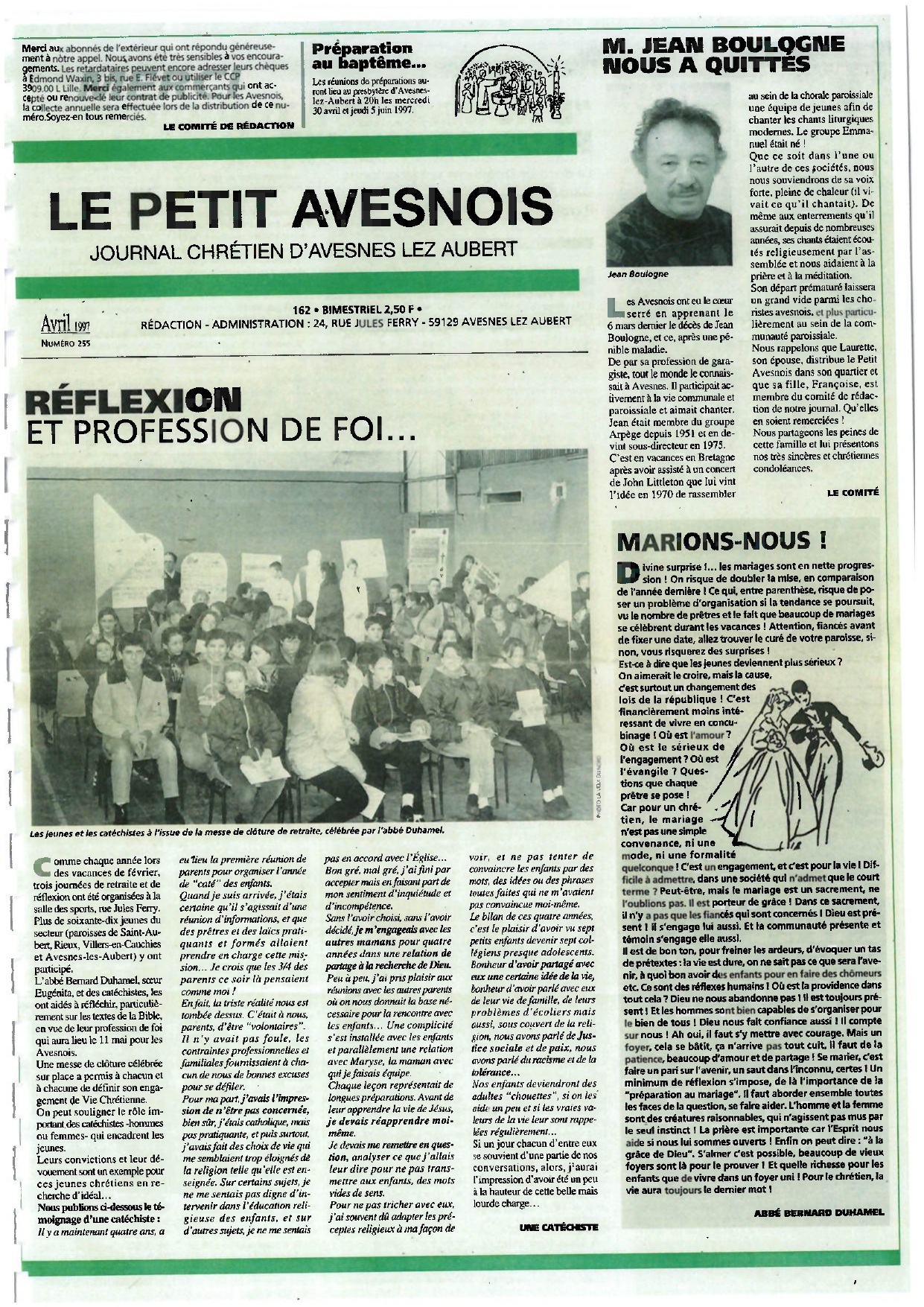 Le Petit Avesnois n°255