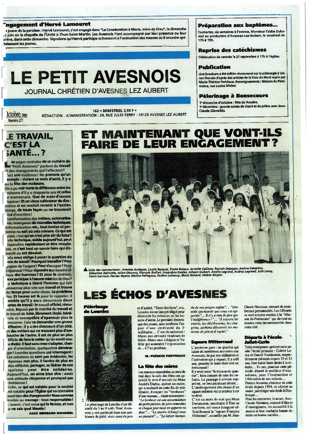 Le Petit Avesnois n°271