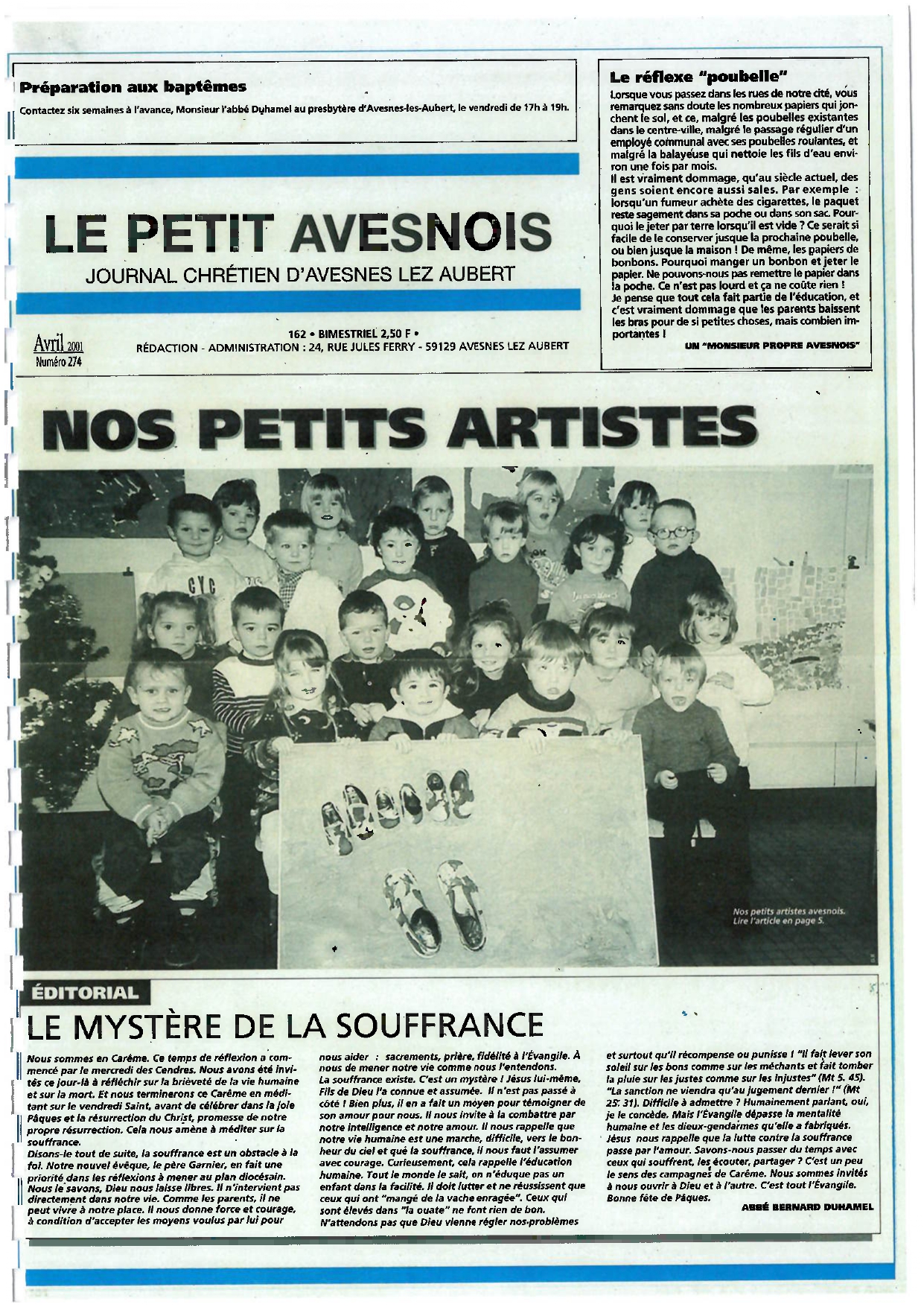 Le Petit Avesnois n°274