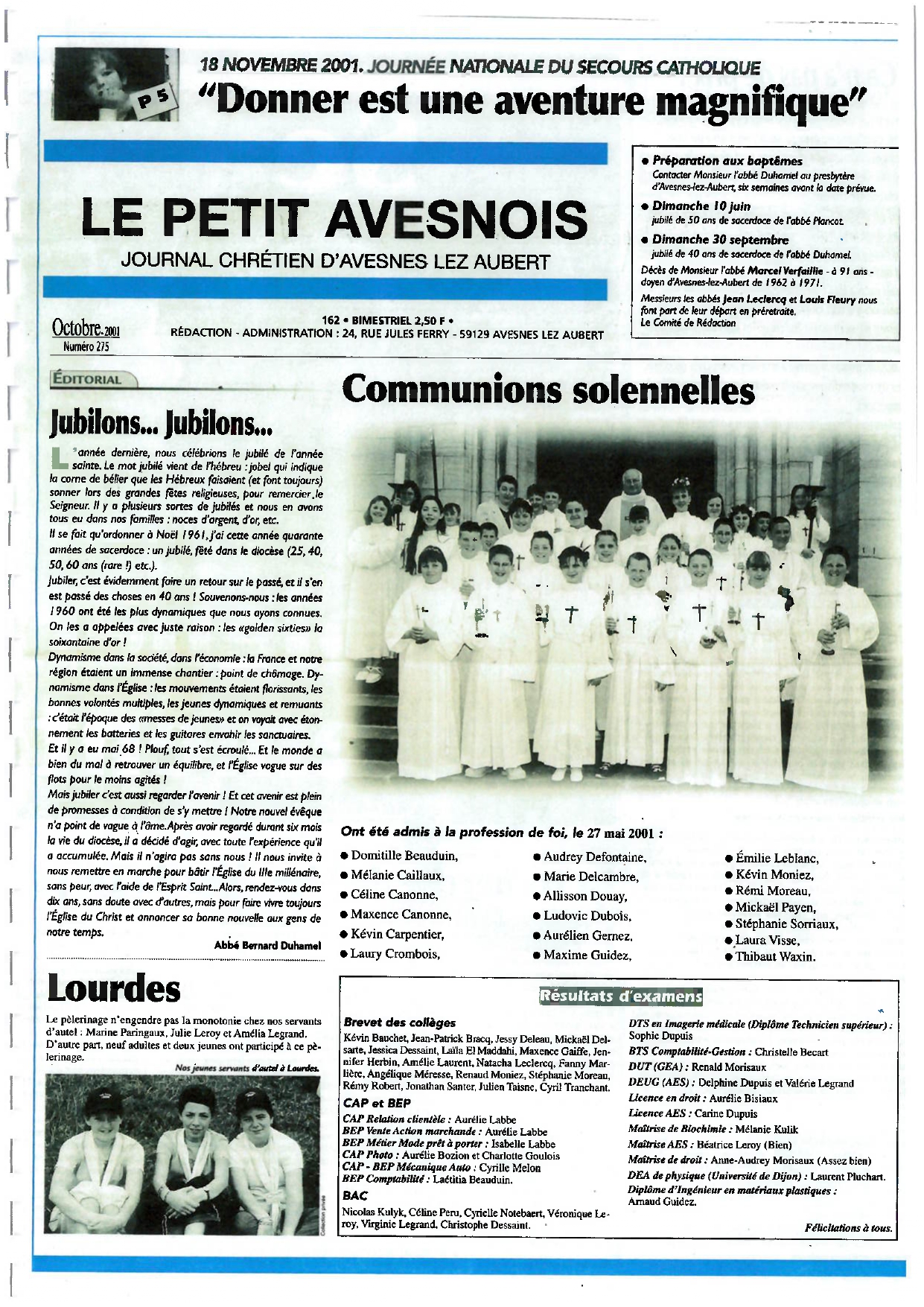 Le Petit Avesnois n°275