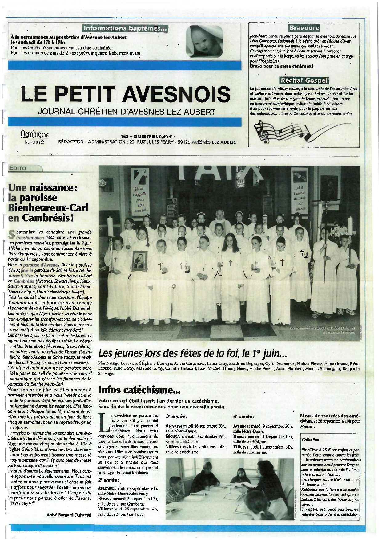 Le Petit Avesnois n°285