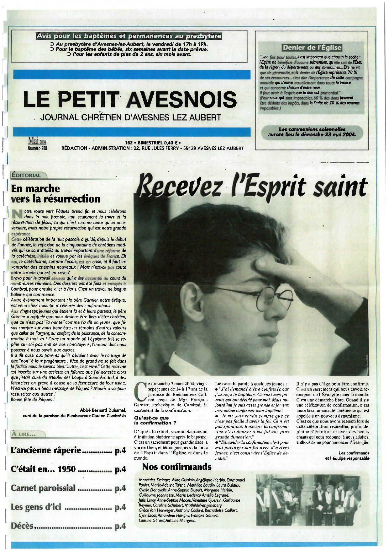 Le Petit Avesnois n°288