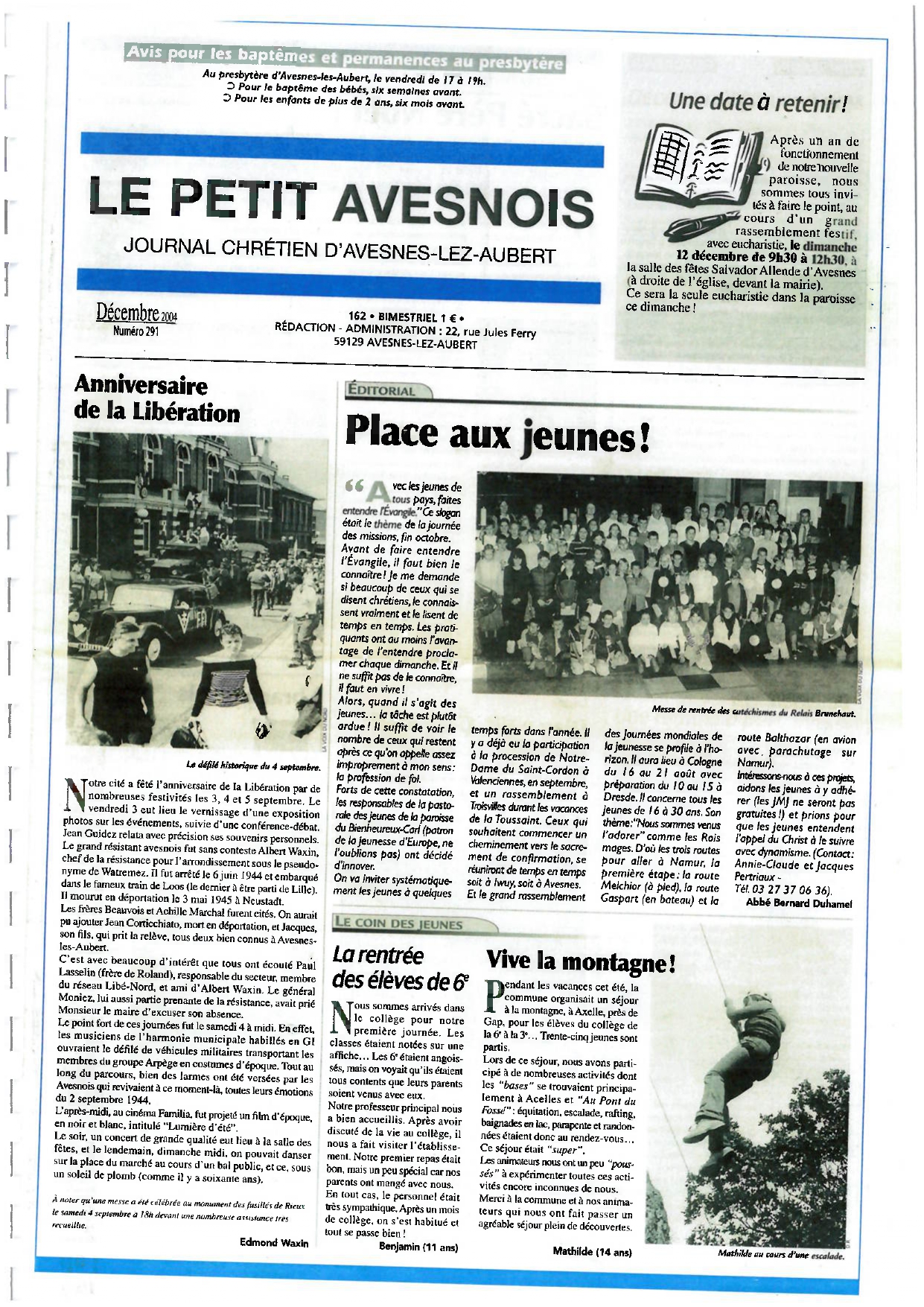 Le Petit Avesnois n°291