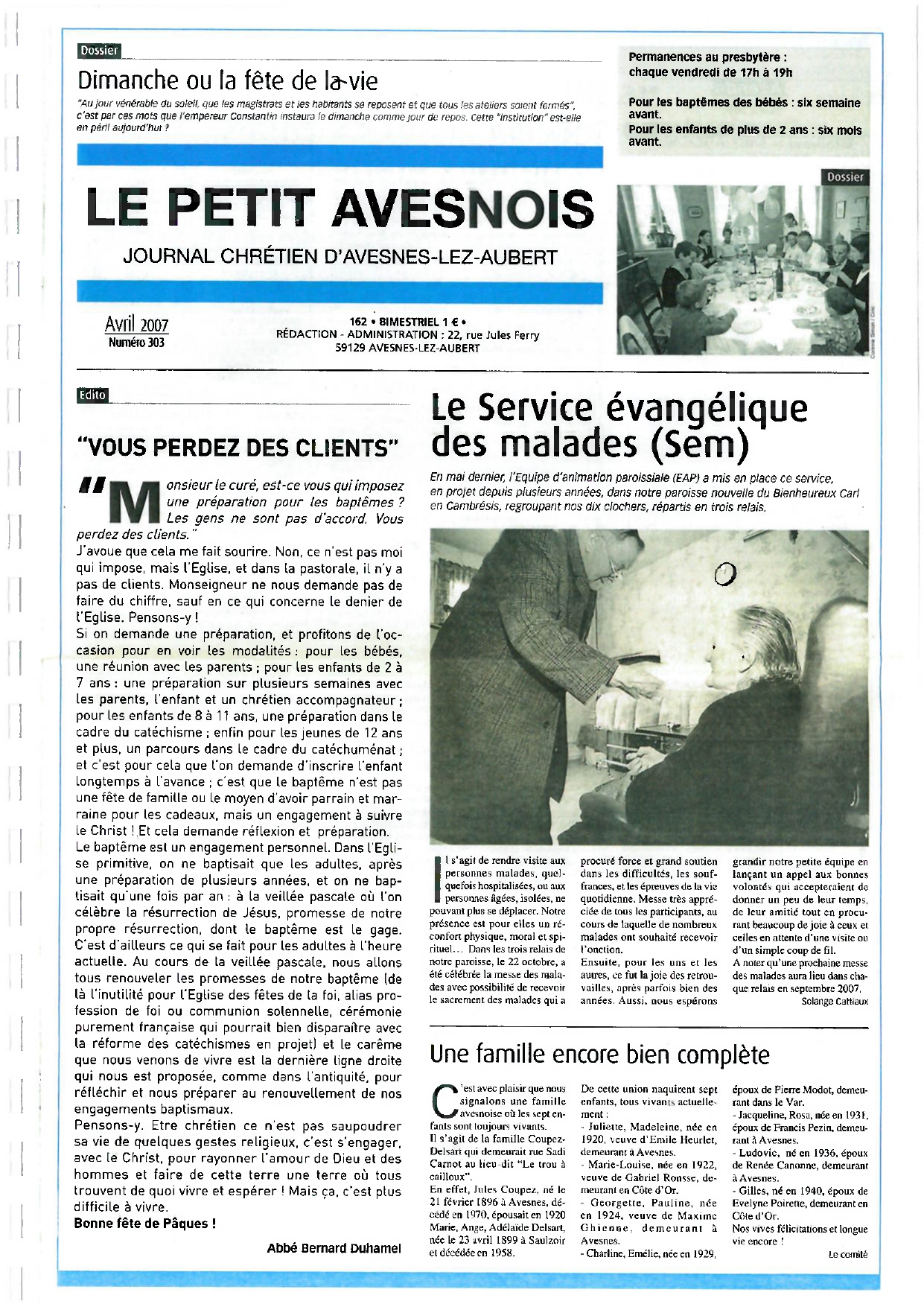 Le Petit Avesnois n°303