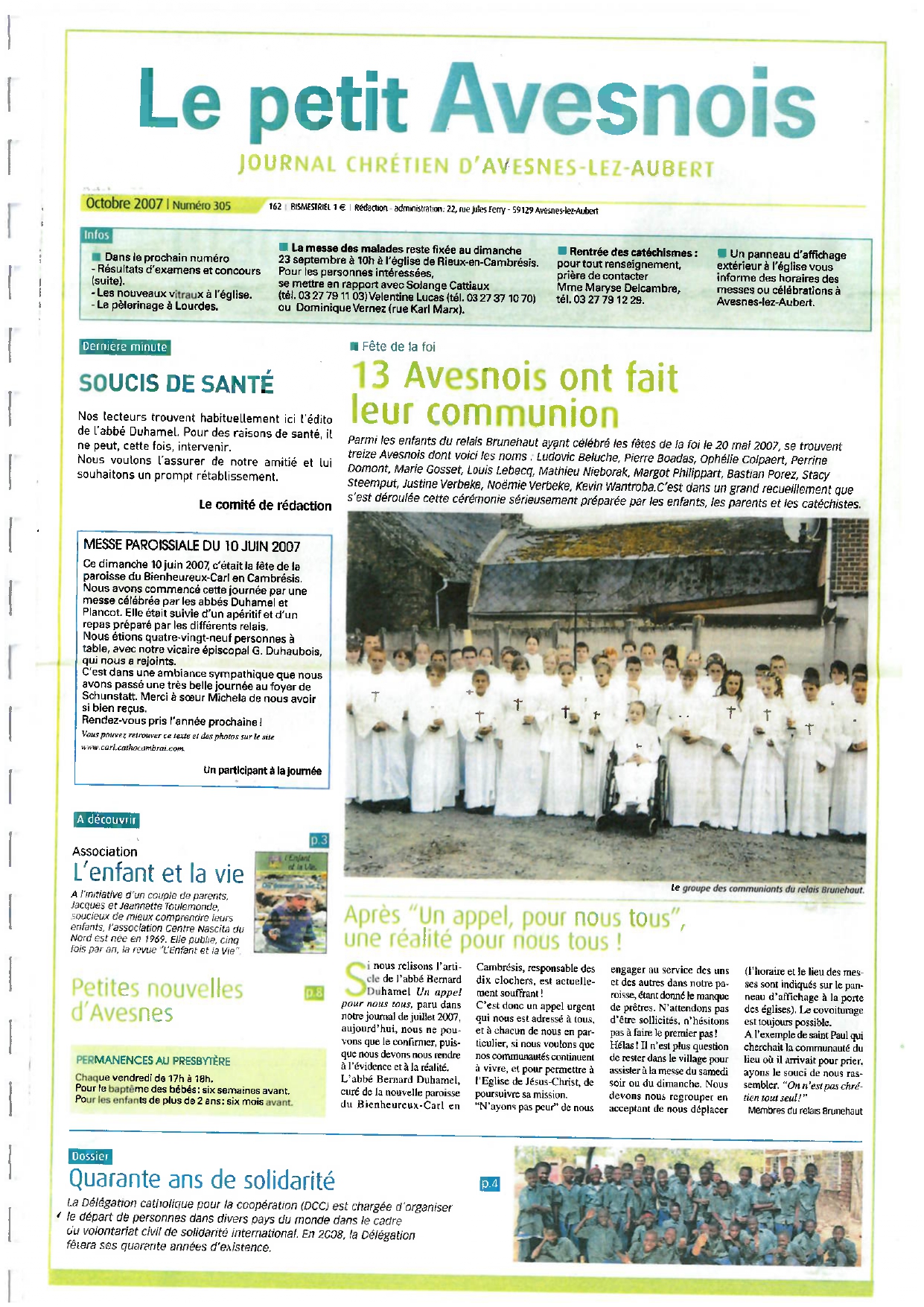 Le Petit Avesnois n°305