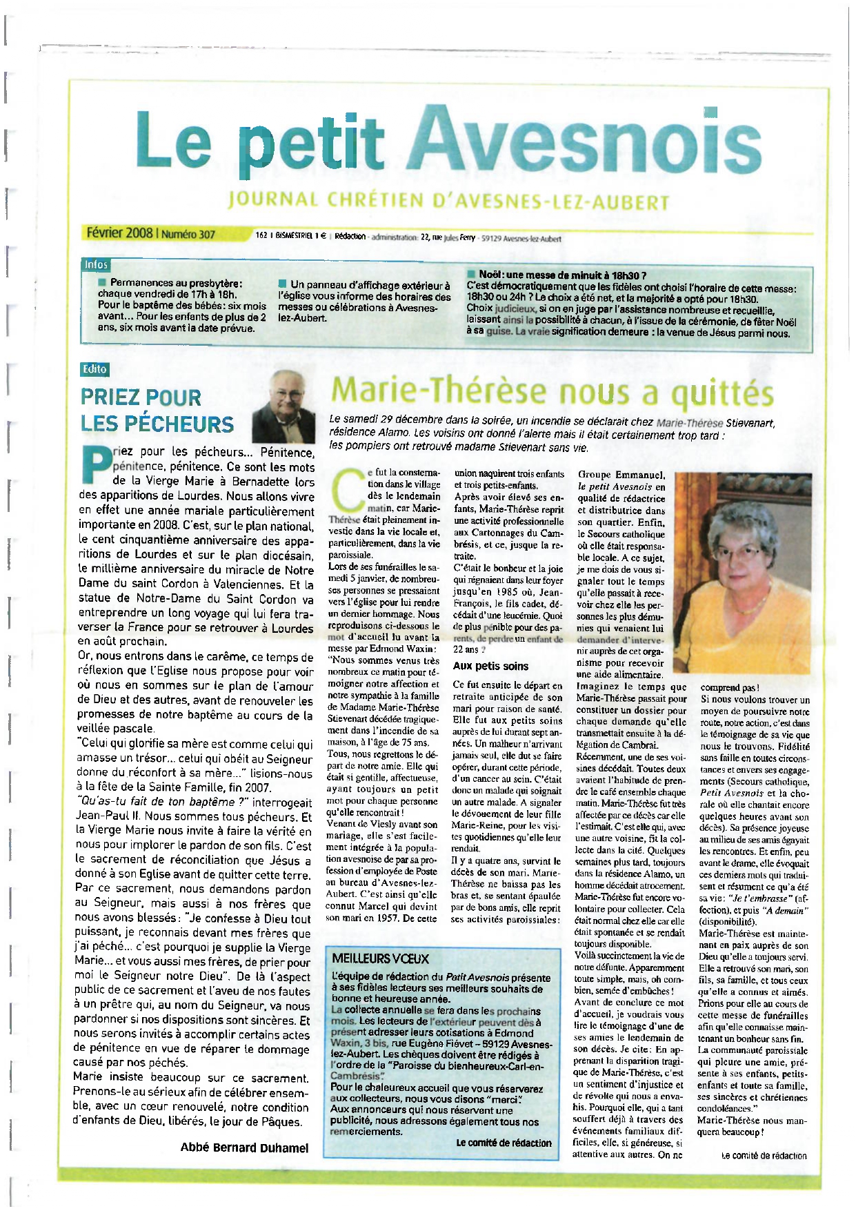 Le Petit Avesnois n°307