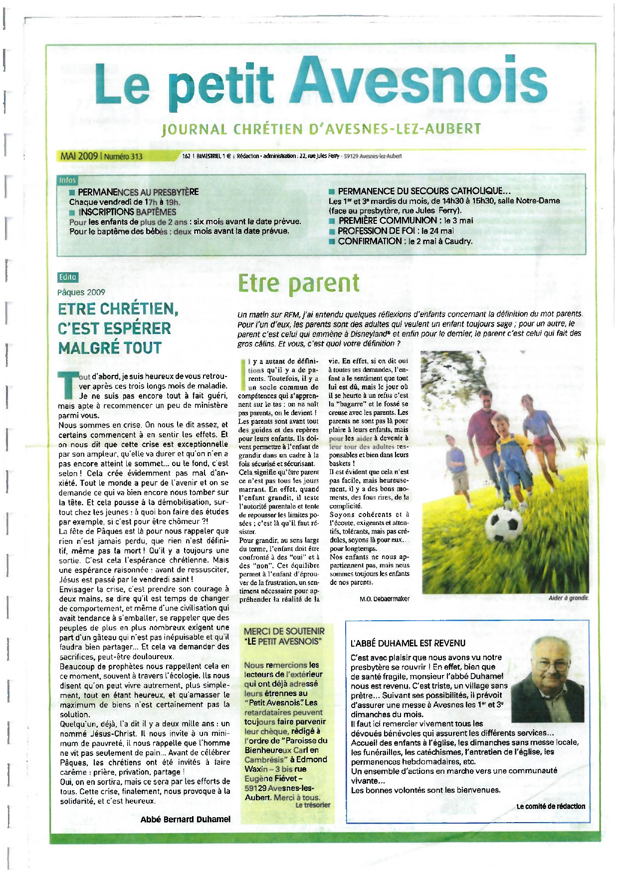 Le Petit Avesnois n°313